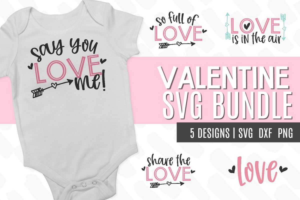 Valentine SVG Bundle example image 1
