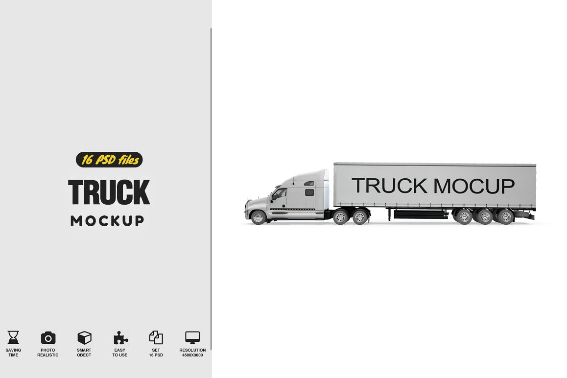 Truck Mockup example image 1