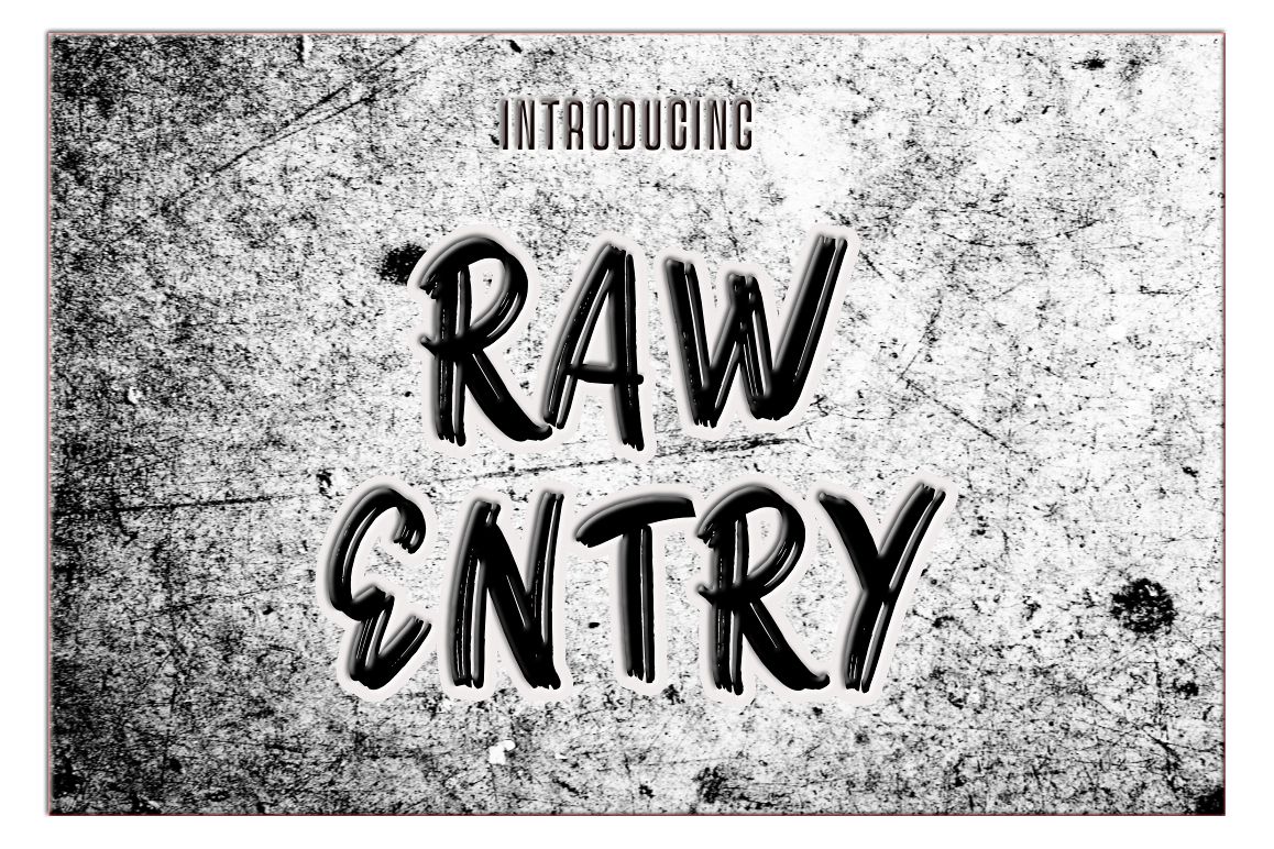Raw Entry example image 1