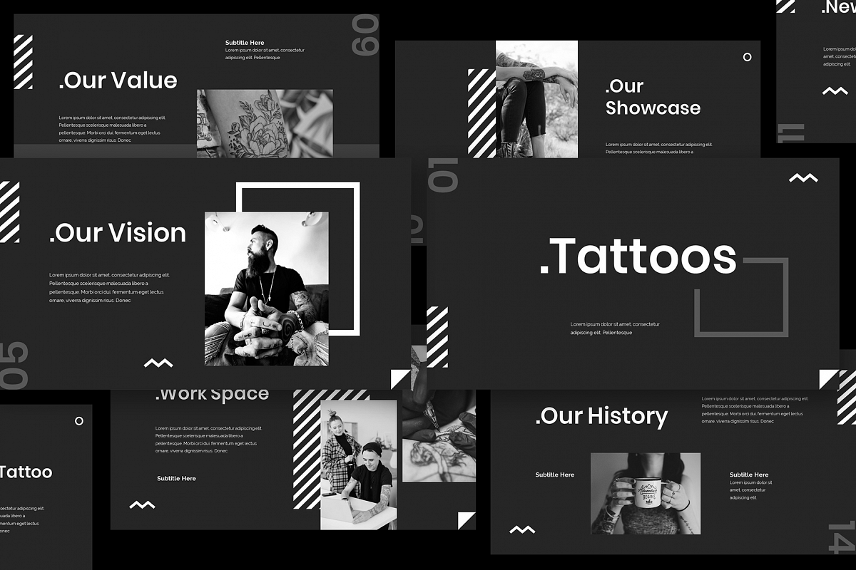 Tattoo Keynote Presentation example image 1