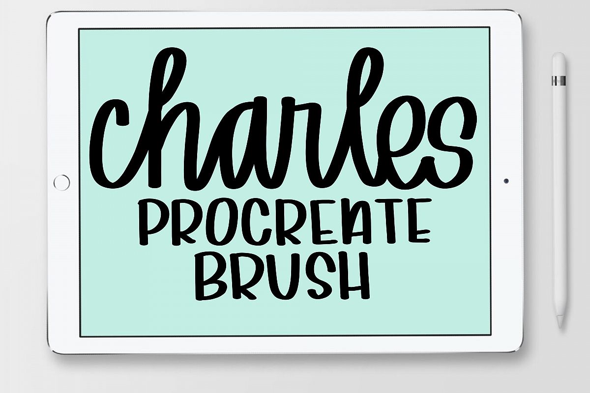 Procreate Hand Lettering Brush example image 1