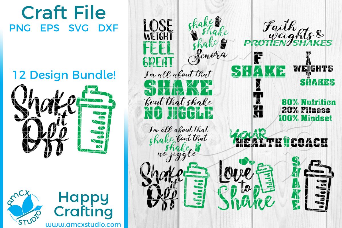 Healthy Shake Big Design Bundle example image 1