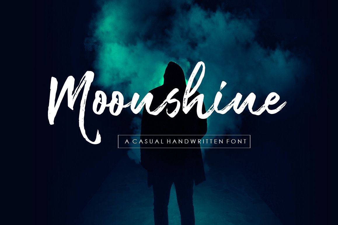 Moonshine Handwritten Font example image 1