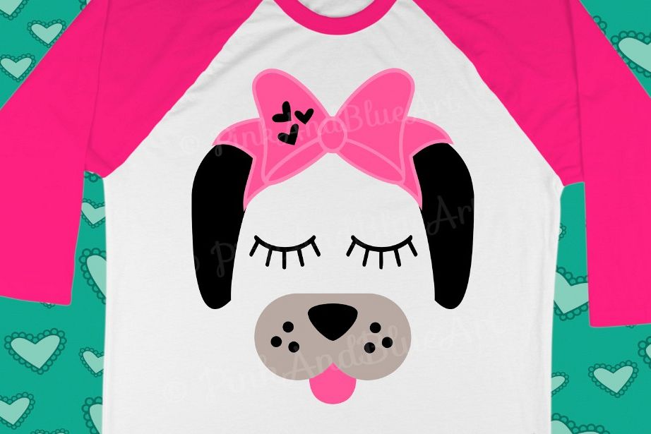 Download Dog Bow Birthday Cute Popular Girl svg shirt design (83847 ...