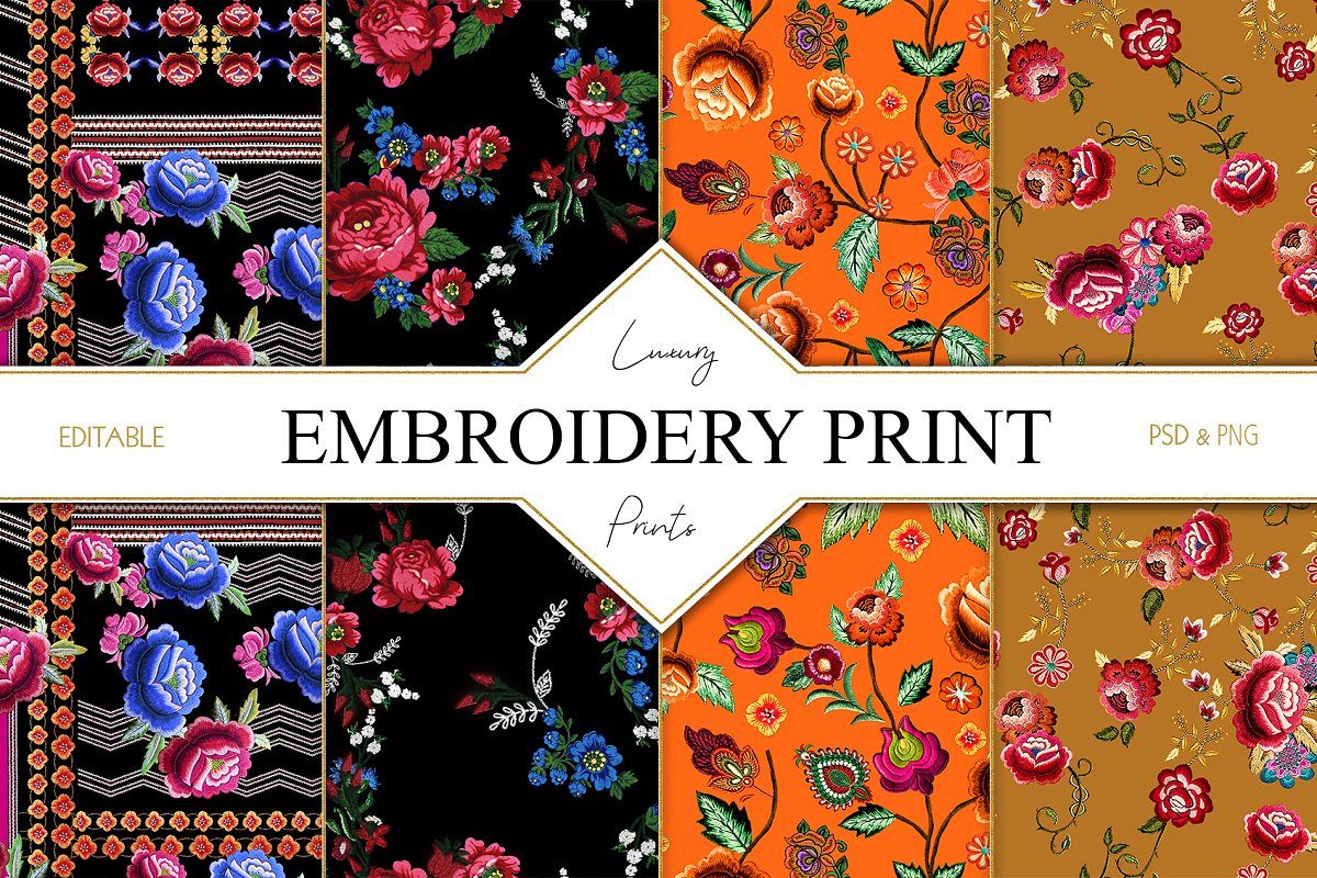 Embroidery Print example image 1