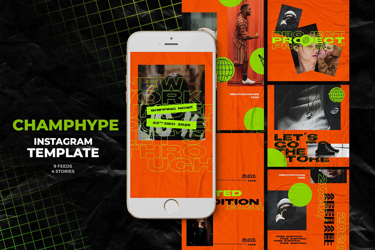 Champhype Instagram Templates example image 1