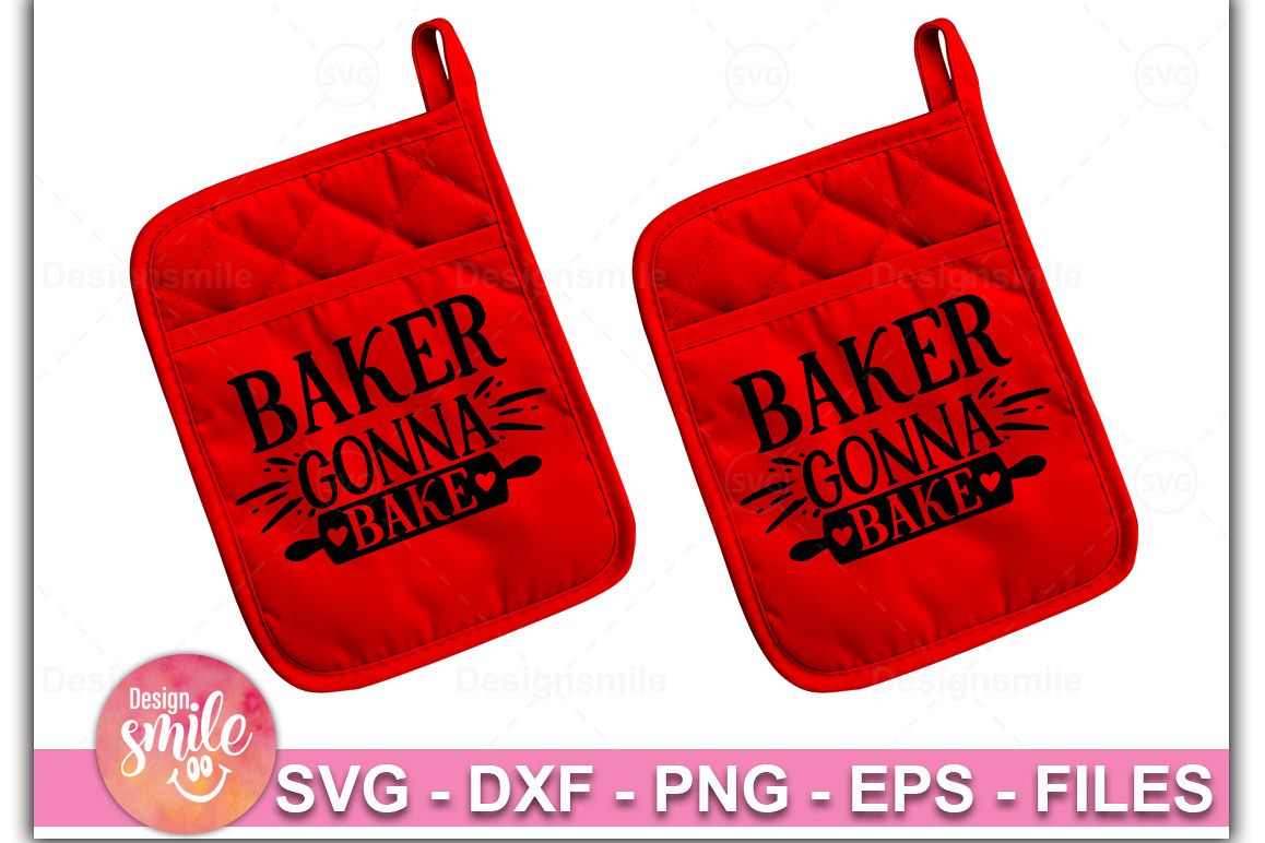 Baker Gonna Bake SVG| Pot Holder Svg |Christmas Svg example image 1