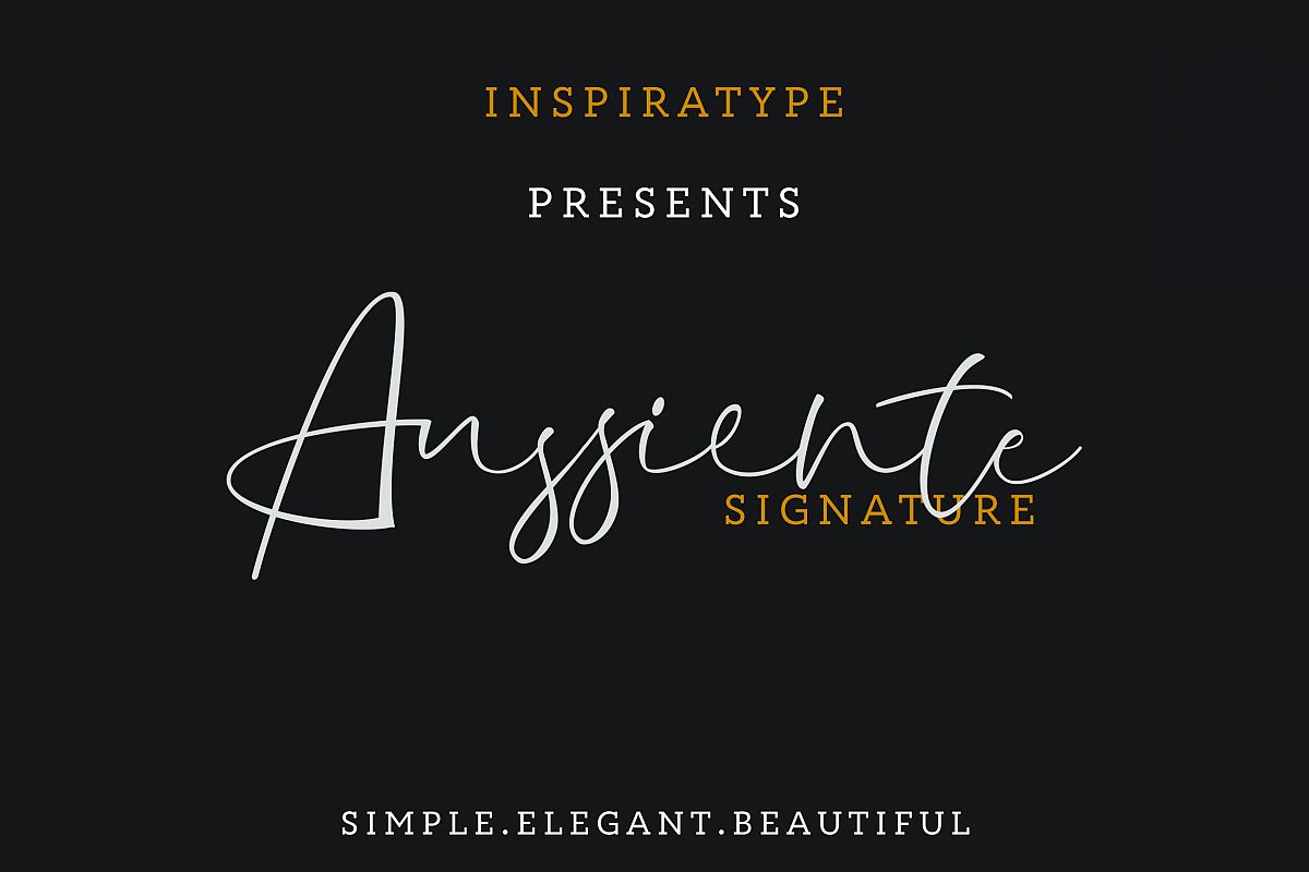 Aussiente Signature - Script example image 1