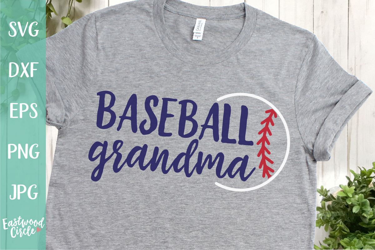 Download Baseball Grandma - A Baseball SVG Cut File for Crafters ...