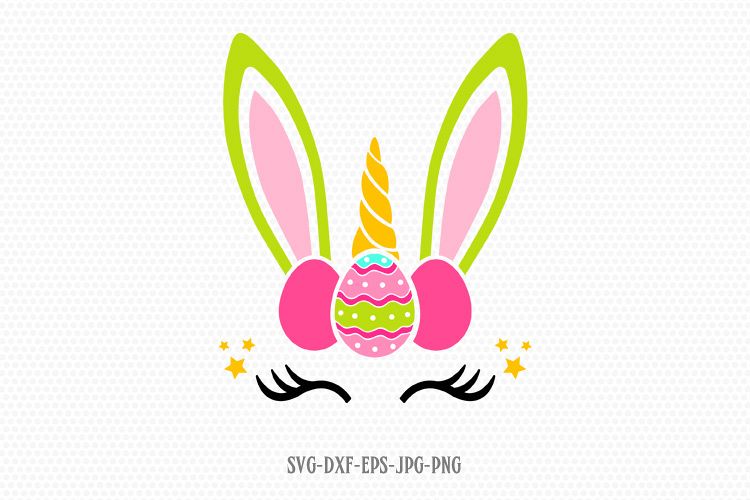 Download easter bunny unicorn svg (230366) | SVGs | Design Bundles