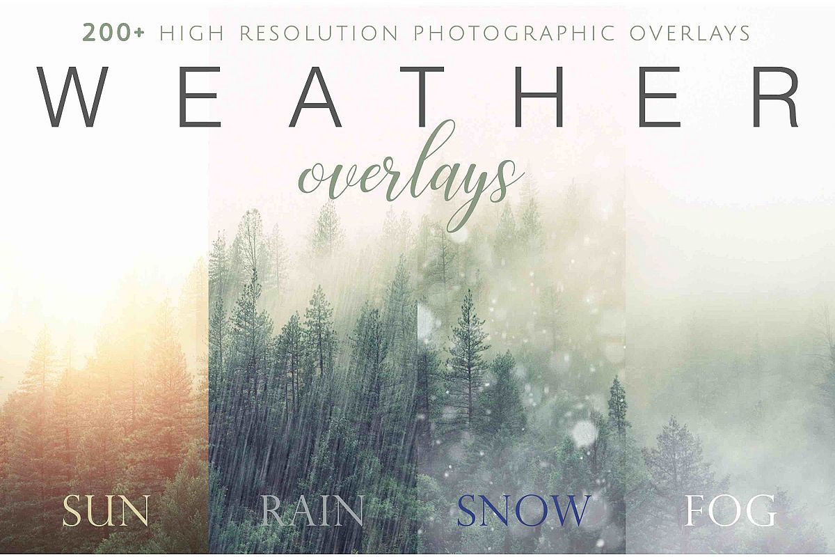 Weather overlay bundle example image 1