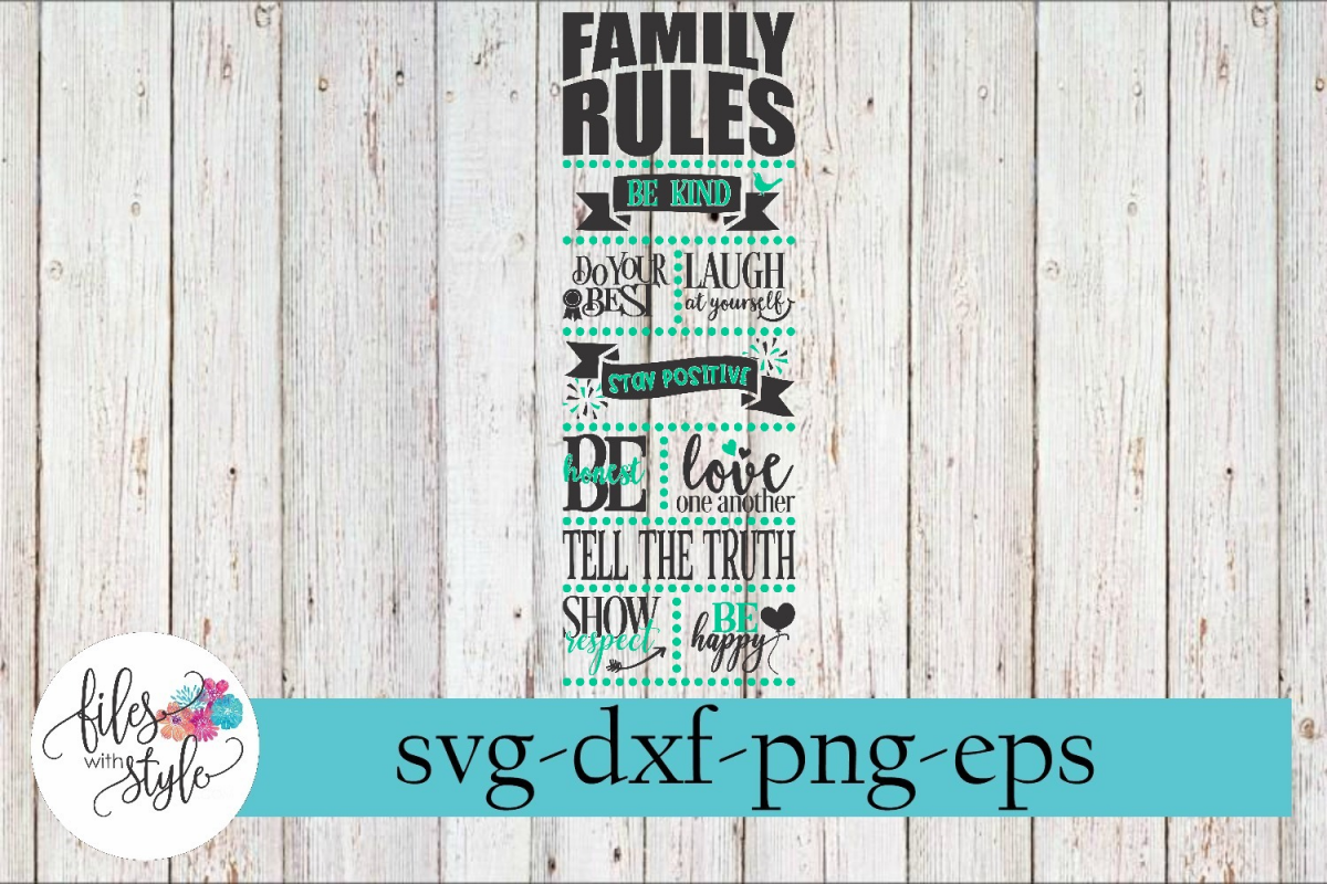 Download Home Living Svg Png The Family Rules Home Decor Home Living