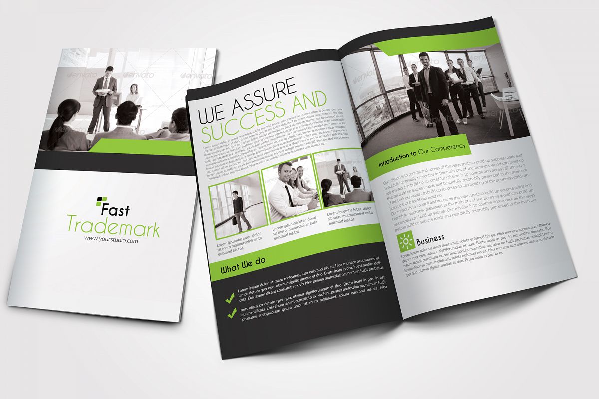 4 Pages Bifold Brochure example image 1