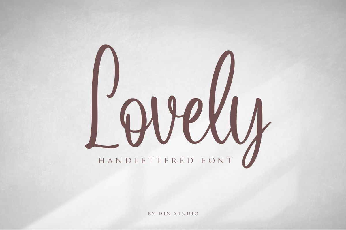 Lovely Script example image 1