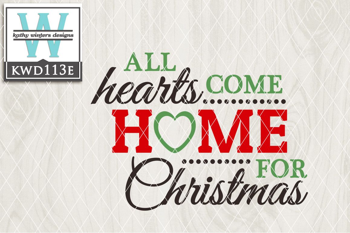 Christmas Cutting File KWD113E example image 1