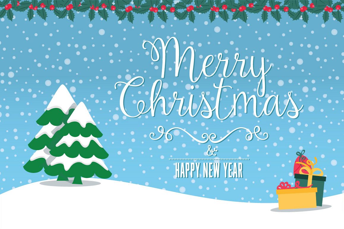 Christmas greeting card example image 1