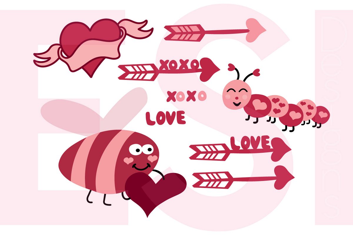 Love Bug Design Set example image 1