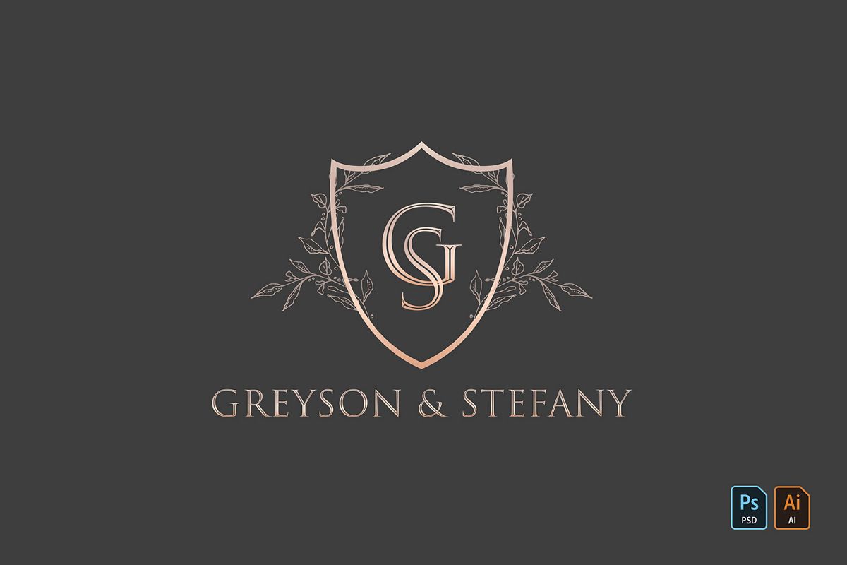 Luxury Wedding Logo example image 1