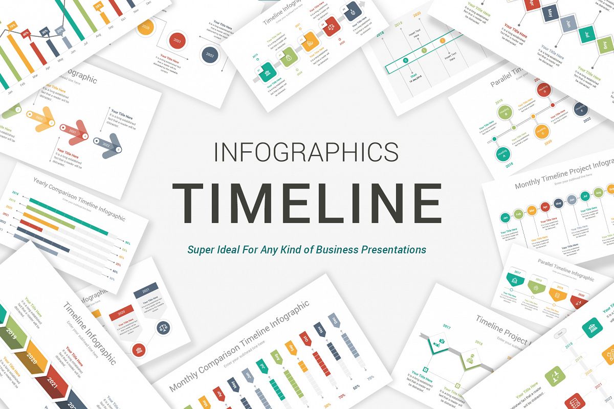 Keynote Timeline Template example image 1