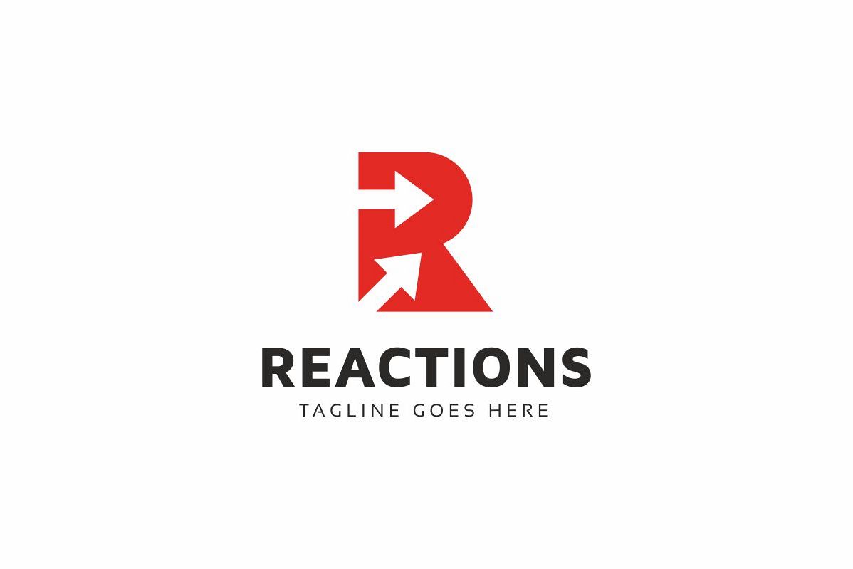 Arrows R Letter Logo example image 1