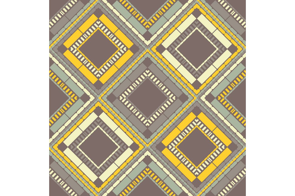 Ethnic boho ornament. Set of 10 seamless patterns. example image 1