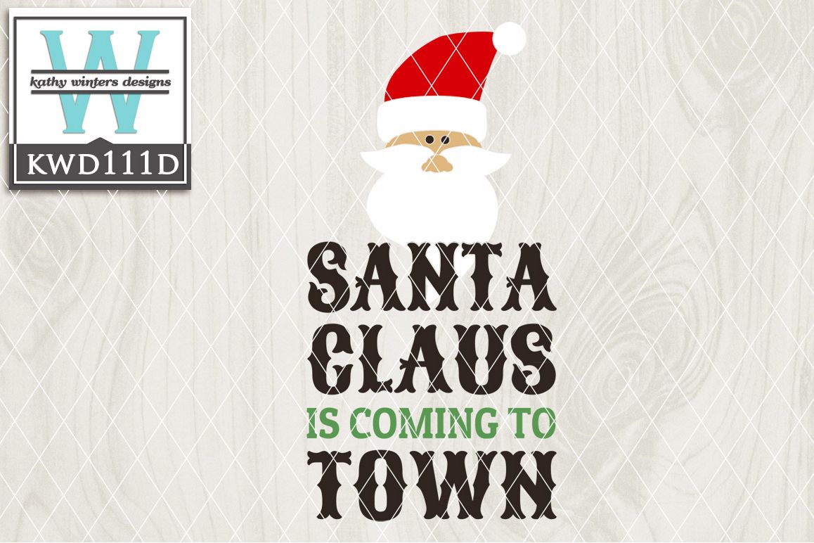 Christmas Cutting File KWD111D example image 1