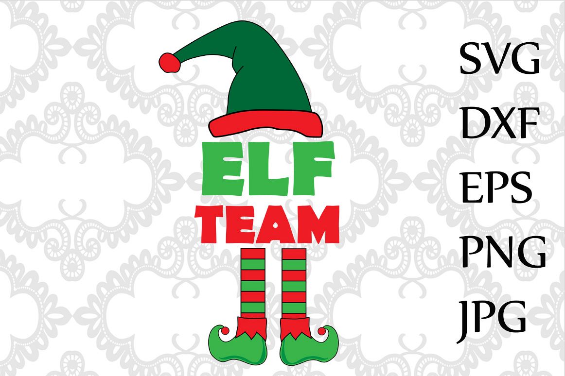 Elf Team Svg