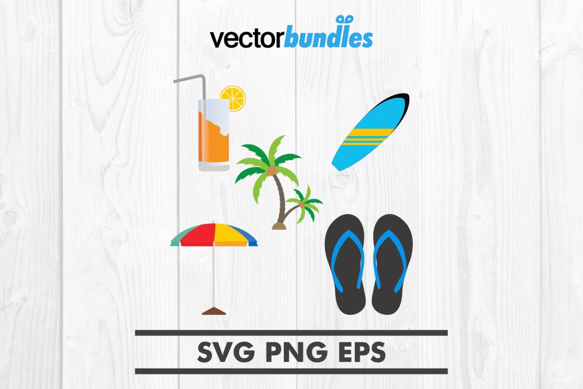 Summer clip art svg example image 1