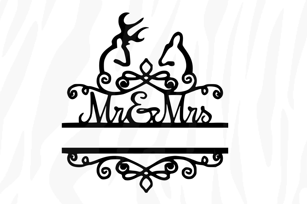 mr and mrs svg,wedding svg,mr and mrs svg file,Bride svg example image 1