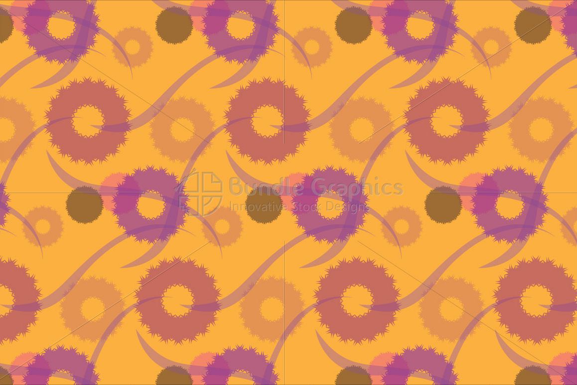 Creative Floral Seamless Pattern Background example image 1