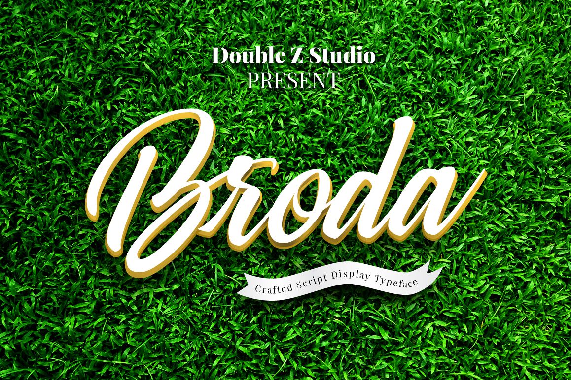 Broda Script example image 1