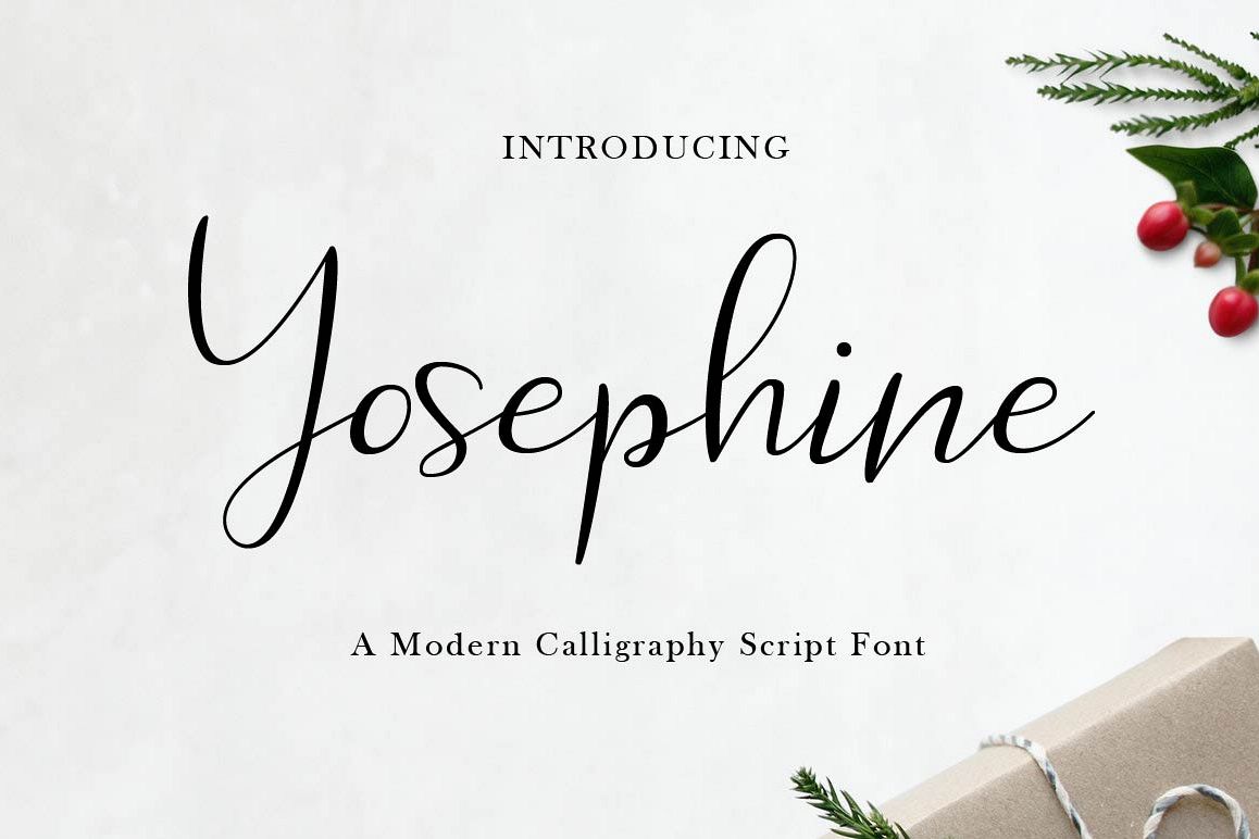 Yosephine Script example image 1