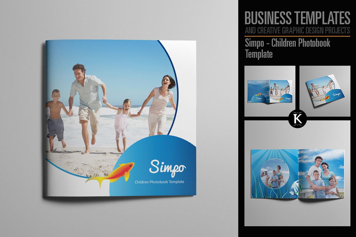 Simpo - Children Photobook Template example image 1