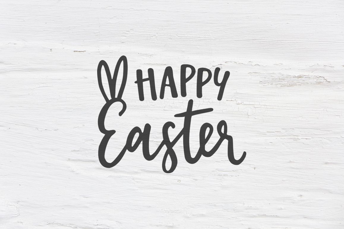 Download Happy Easter SVG, EPS, DXF, PNG, Spring quote (72372 ...