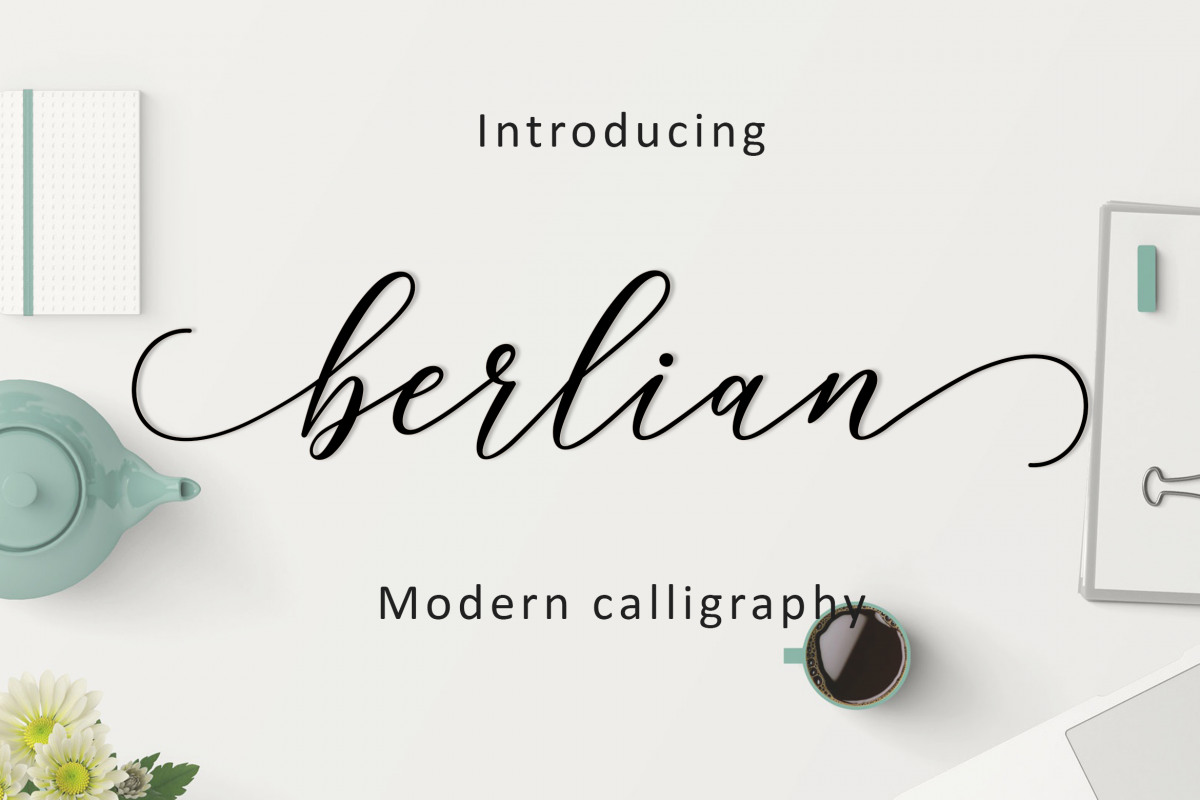 Berlian Script example image 1