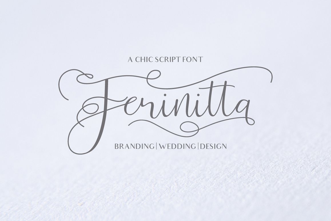 Ferinitta - Chic Calligraphy example image 1