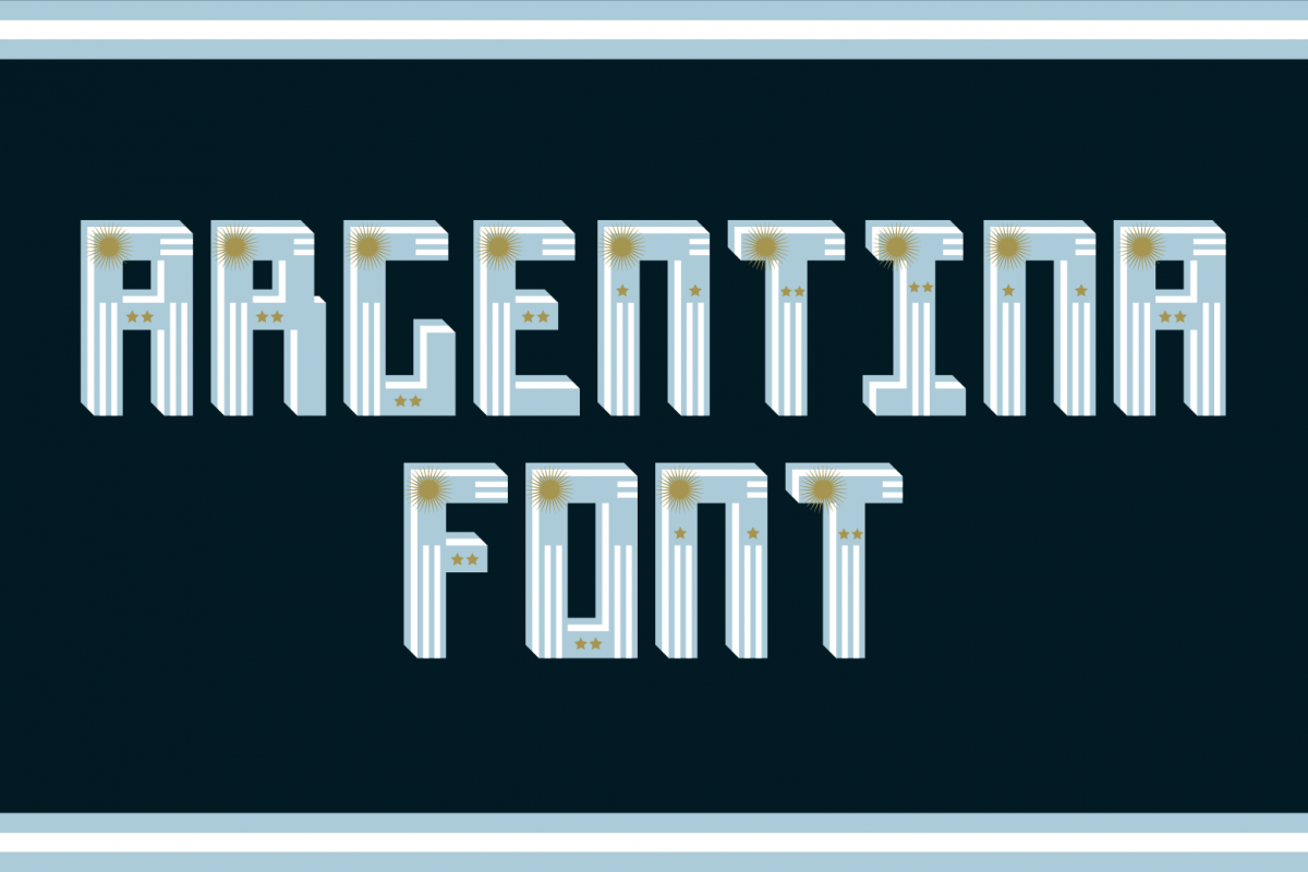 Argentina Font example image 1