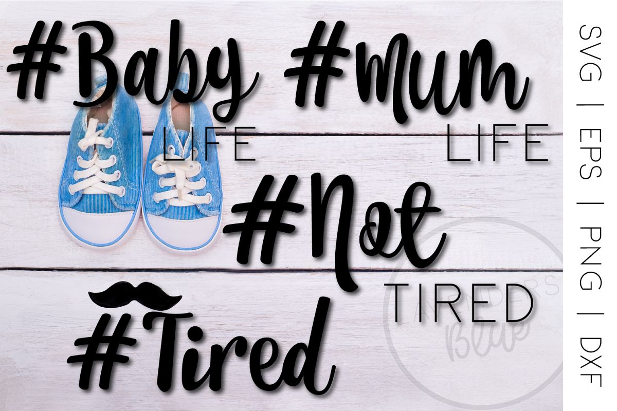 #Tired Life Bundle - SVG, EPS, PNG t-shirt designs example image 1