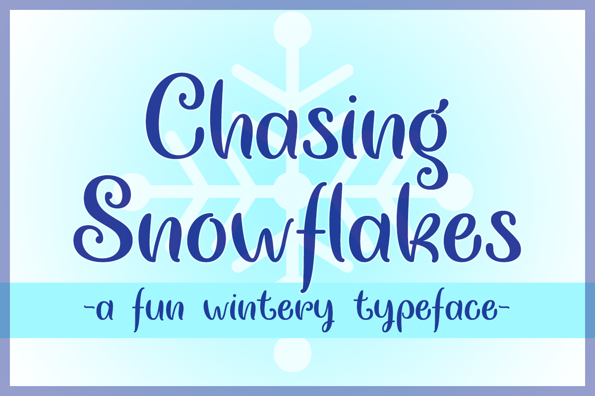 Chasing Snowflakes example image 1
