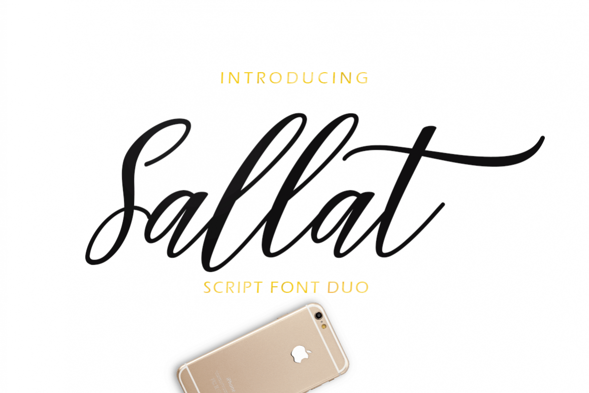 Sallat Font Duo example image 1