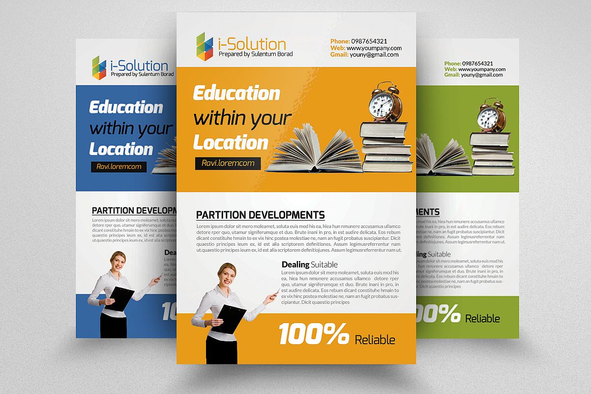 Education Flyer Template example image 1