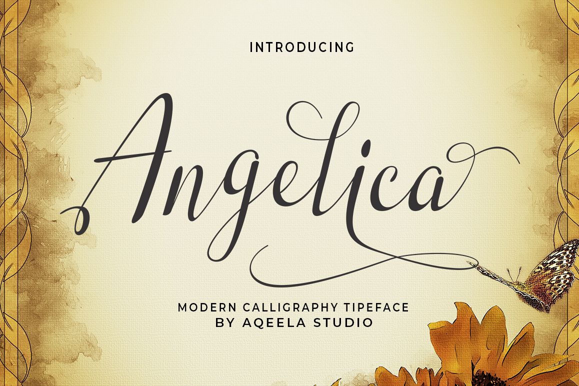 Angelica Script example image 1