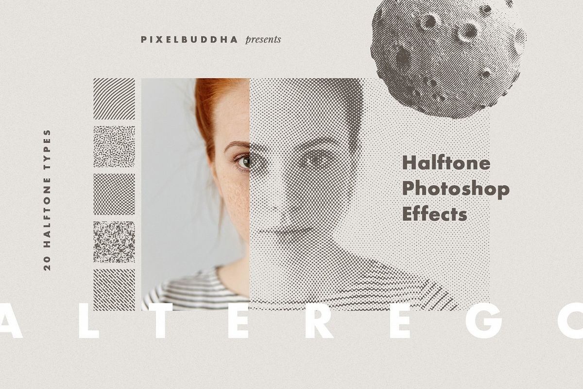 Alter Ego Halftone Photoshop Effect example image 1