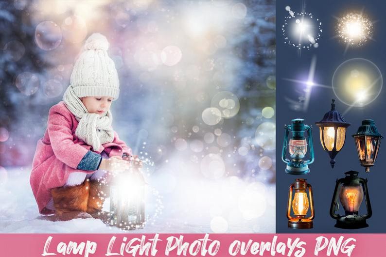 Photo overlays Photoshop lamp light clipart png lantern example image 1