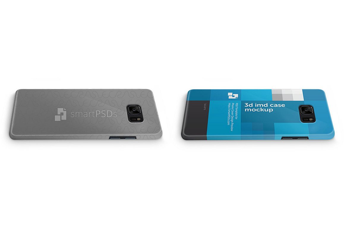 Samsung Galaxy Note 7 3d IMD Mobile Case Design Mockup 2016 example image 1