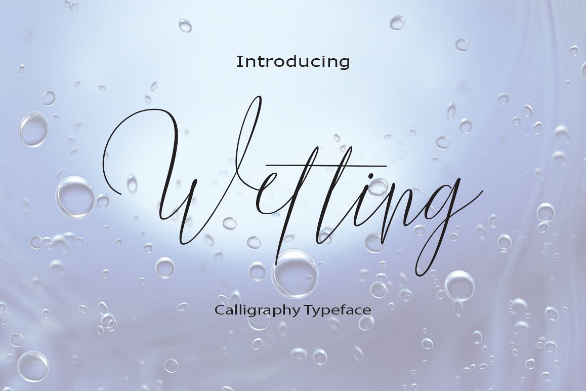 Wetting example image 1