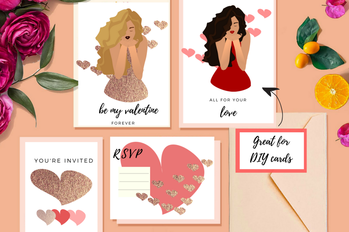 Valentine Crush Clip Art example image 1