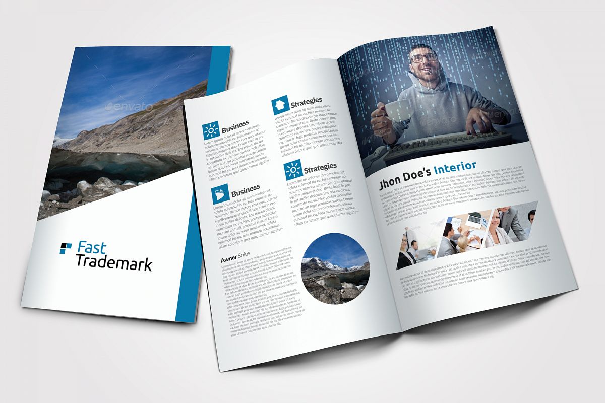 Finance Provider Firm Business Bifold Brochure example image 1