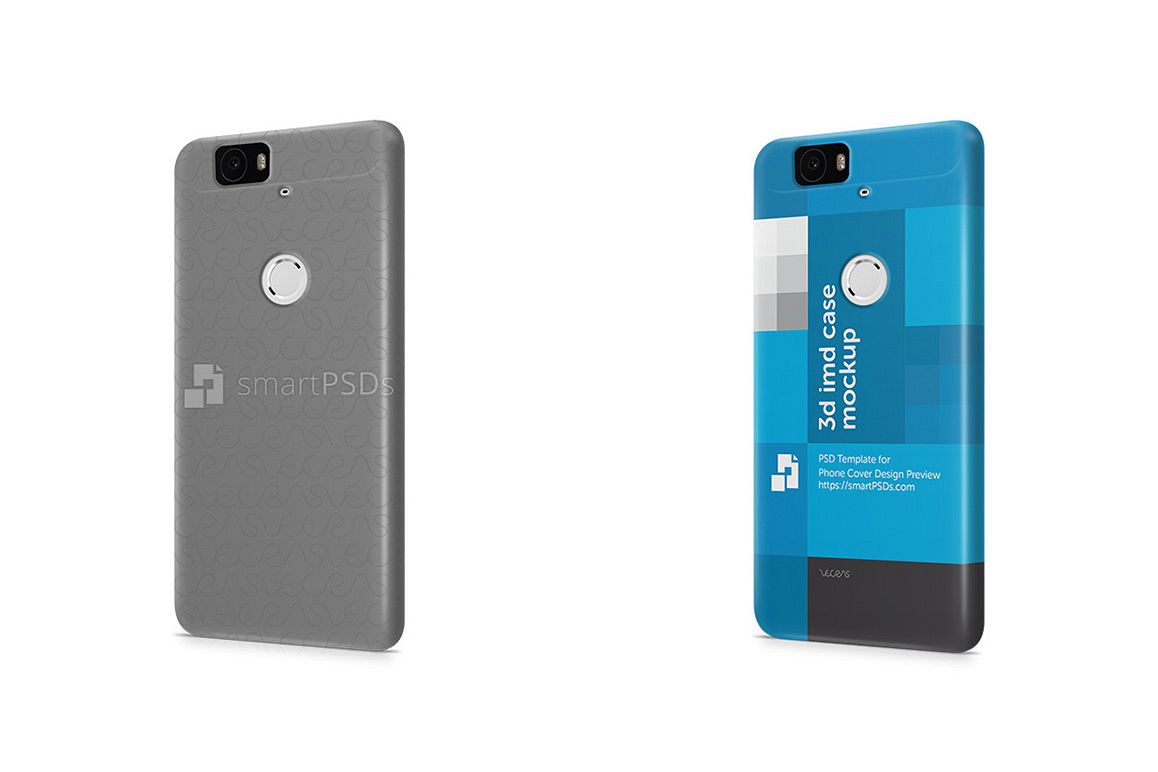 Google Nexus 6P 3d IMD Mobile Case Design Mockup 2012 example image 1
