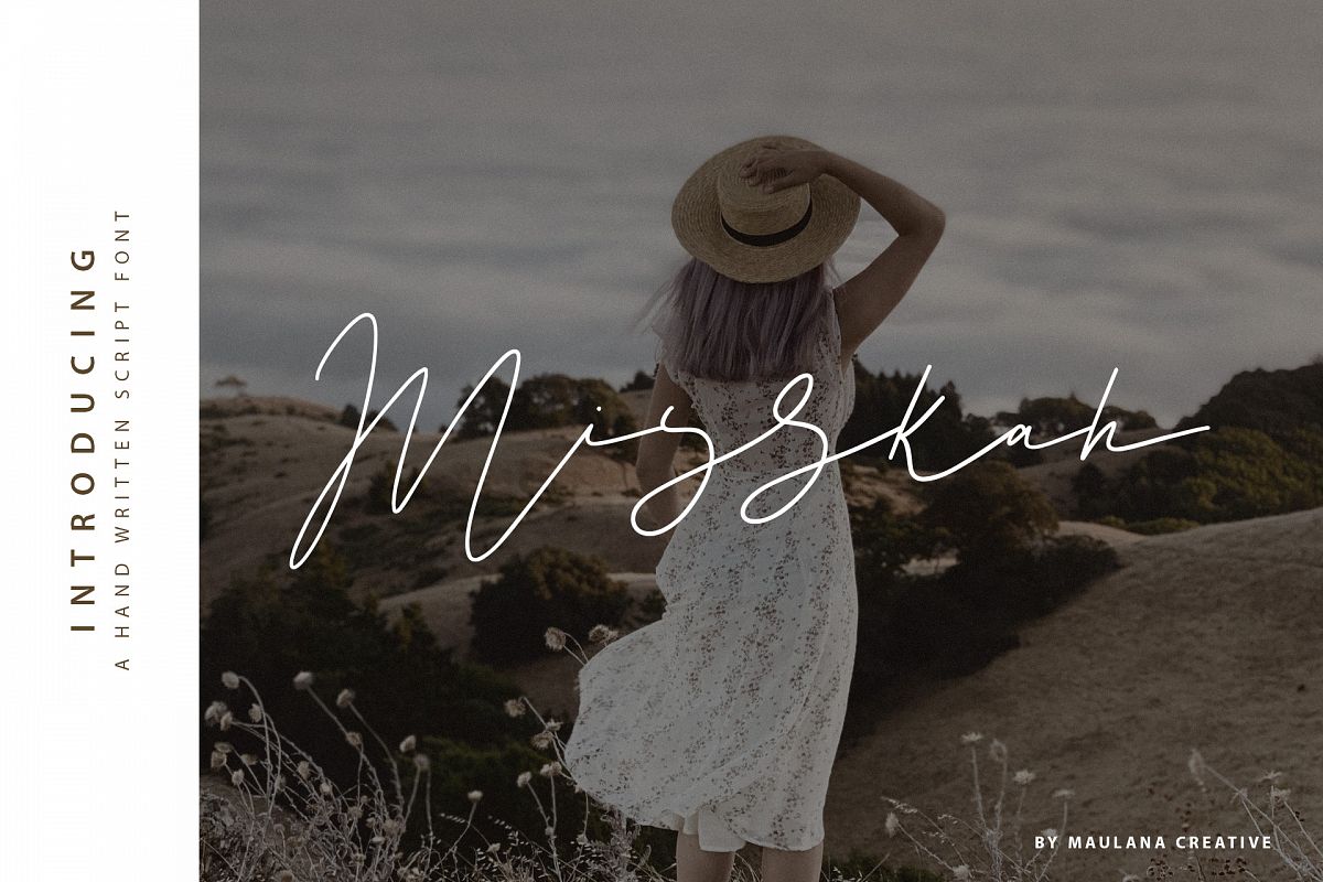 Misskah Script Font example image 1